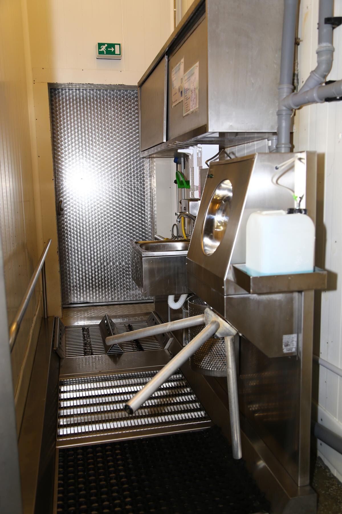 Hygienisch kontrollierter Produktionsbereich