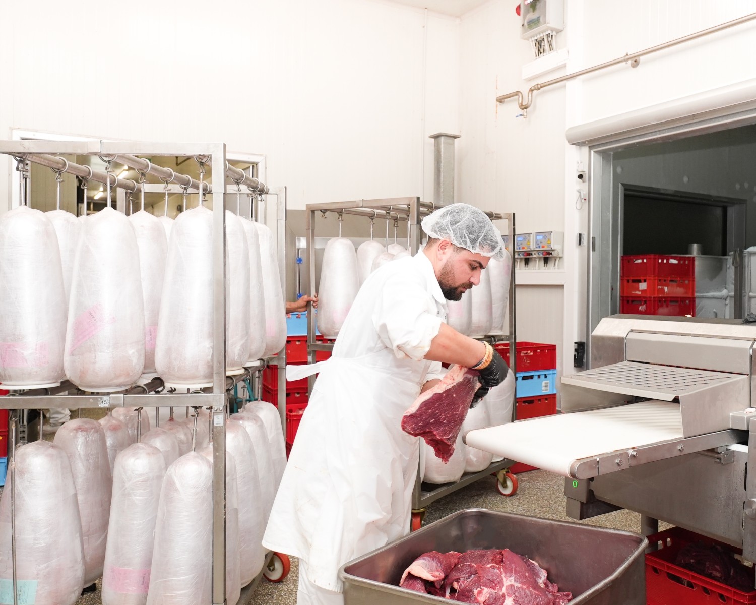 Hygienisch kontrollierter Produktionsbereich