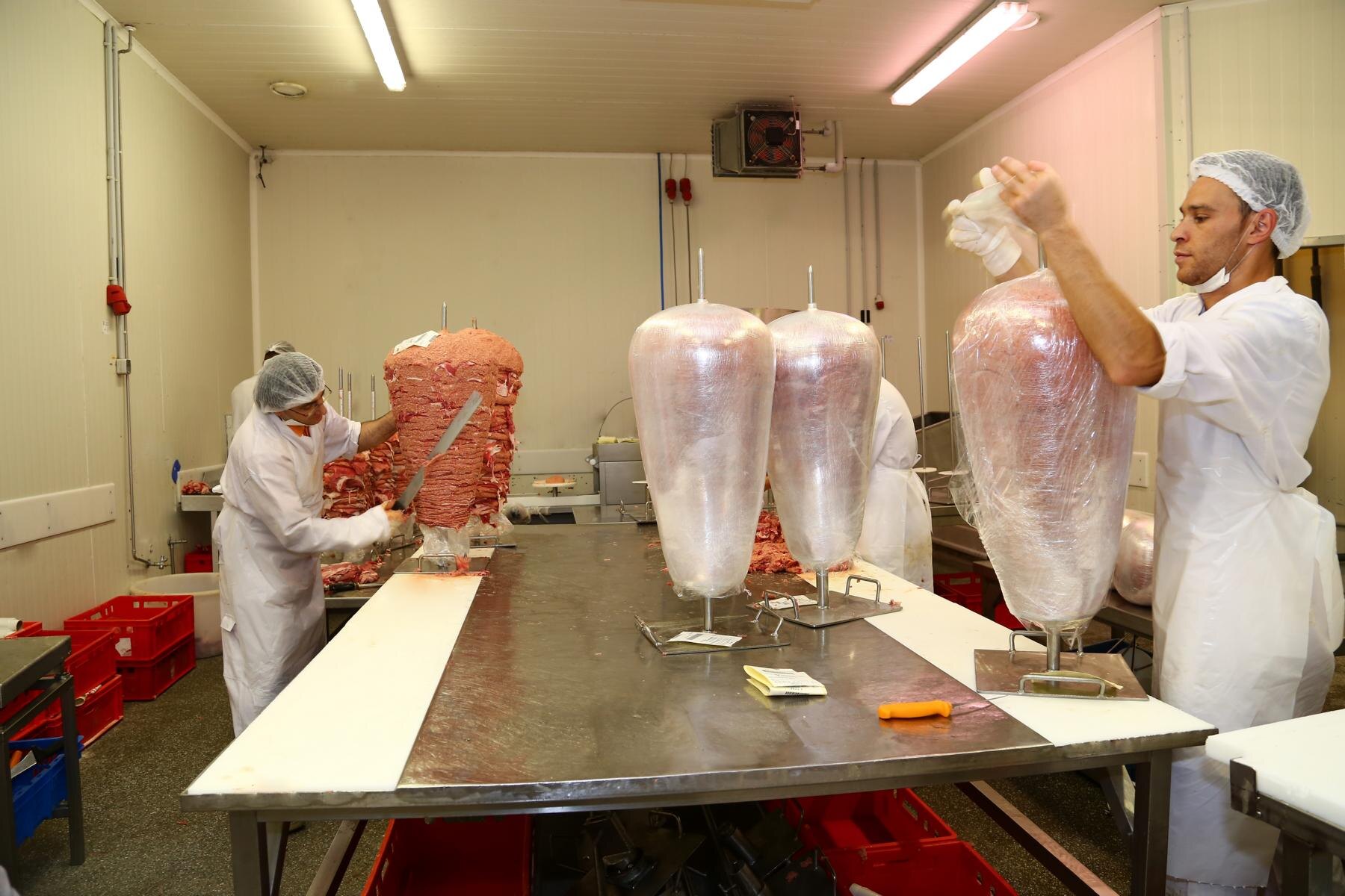 Produktion bei Tek Döner